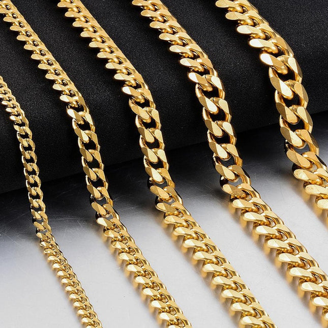 Men's Gold Cuban Link Chain