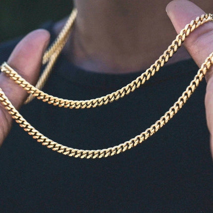 Men's Gold Cuban Link Chain
