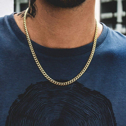Men's Gold Cuban Link Chain