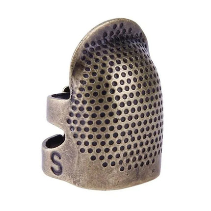 Vintage Golden Metal Sewing Thimble