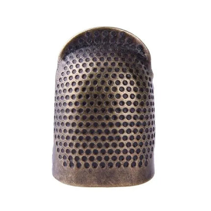 Vintage Golden Metal Sewing Thimble