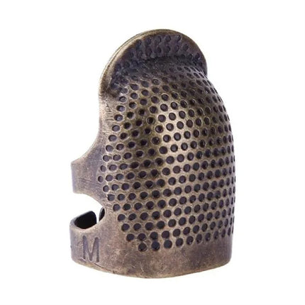 Vintage Golden Metal Sewing Thimble