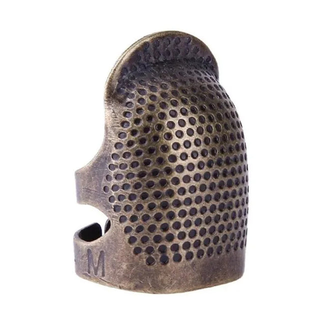 Vintage Golden Metal Sewing Thimble
