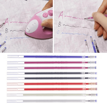 10pcs Heat Erasable Fabric Markers