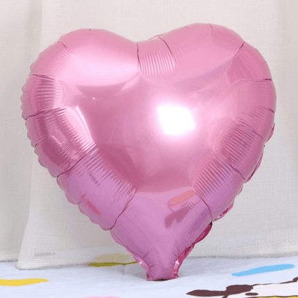 Silver & Pink Love Balloons 10pcs/set 45.72 cm