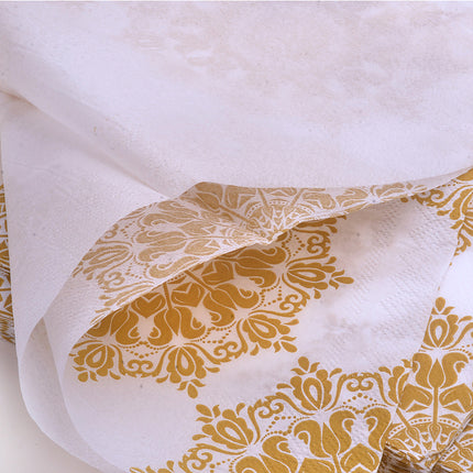 20pcs Golden Napkin Placemats