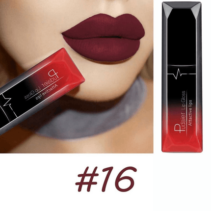 17-Color Waterproof Matte Lip Tint