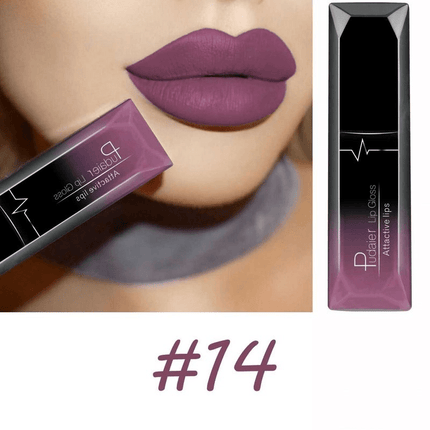 17-Color Waterproof Matte Lip Tint