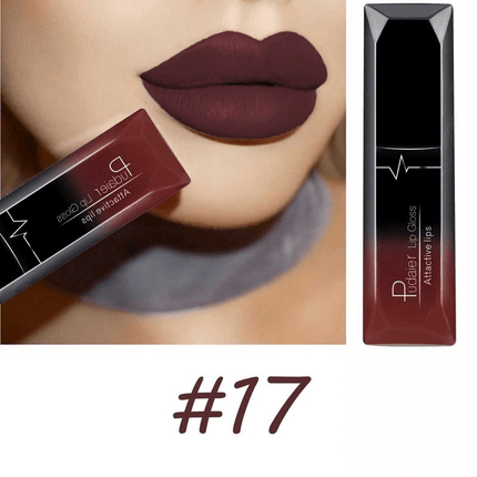 17-Color Waterproof Matte Lip Tint
