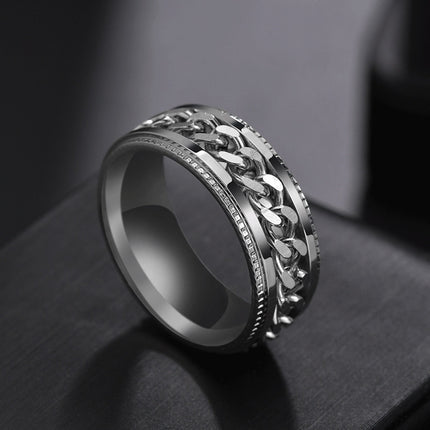 Rotating Stainless Steel Chain Ring