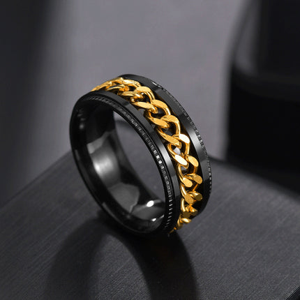 Rotating Stainless Steel Chain Ring