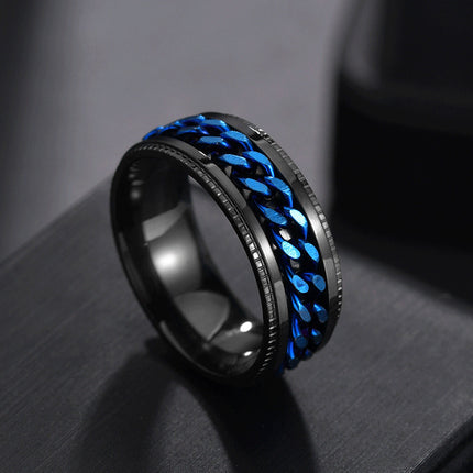 Rotating Stainless Steel Chain Ring