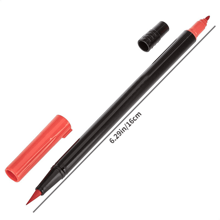 Double-Headed Marker Pens – Unleash Your Artistic Creativity - Monti Bargains