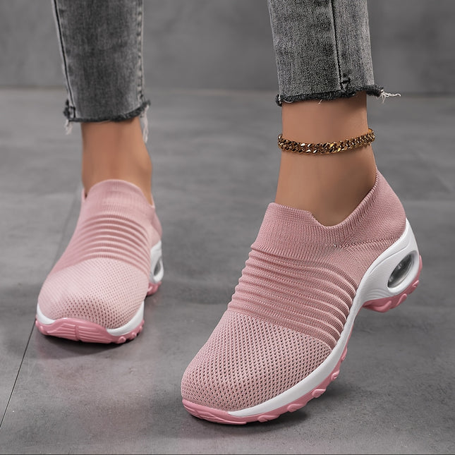 Women's Breathable Mesh Slip-On Sneakers