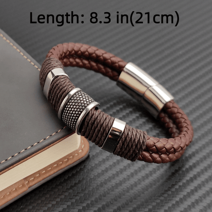 Men's Vintage Multilayer Leather Bracelet