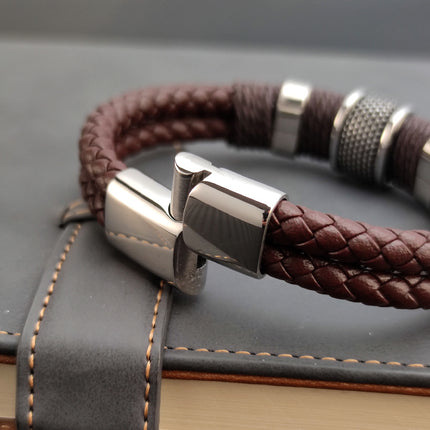 Men's Vintage Multilayer Leather Bracelet