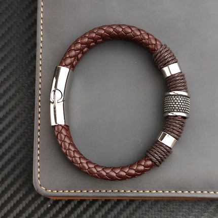 Men's Vintage Multilayer Leather Bracelet