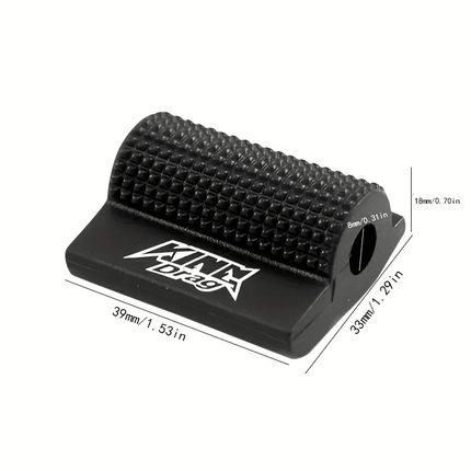 Universal Motorcycle Gear Shift Protector - Durable Rubber Cover