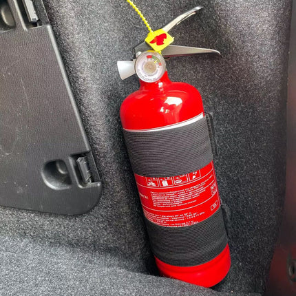 Car Trunk Storage Belt Strap - Fire Extinguisher Organizer