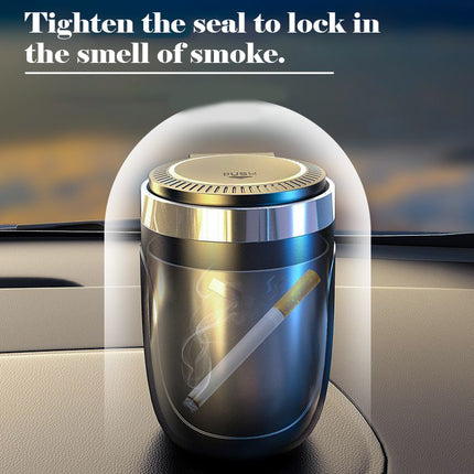 LED Car Ashtray Cup – Portable, Detachable, Stylish Design