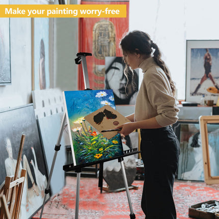 Adjustable Metal Tripod Artist Easel
