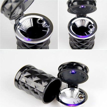 Sparkling LED Smokeless Car Ashtray – Lux & Fresh