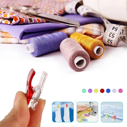 50pcs Colorful Sewing Clips