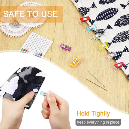 50pcs Colorful Sewing Clips