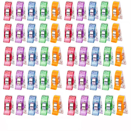 50pcs Colorful Sewing Clips