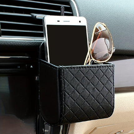 Car Vent Phone Holder & Organizer – Compact Storage Solution
