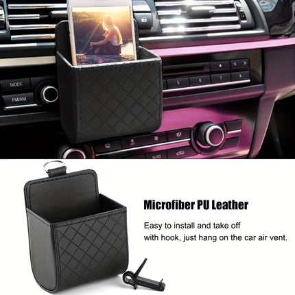 Car Vent Phone Holder & Organizer – Compact Storage Solution