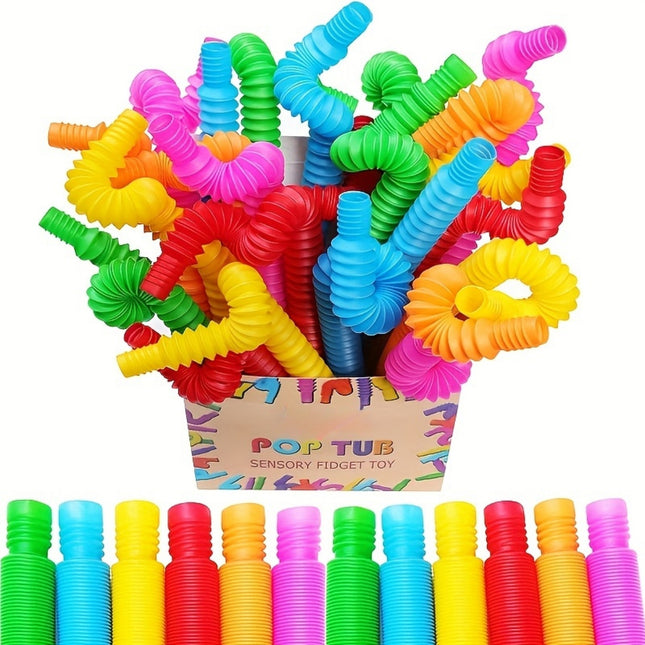 Pop Tubes Sensory Toys – Fun & Skill-Building Play! - Monti Bargains