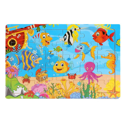 30-Piece Wooden Jigsaw Puzzle – Fun & Learning! - Monti Bargains