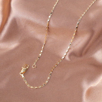 Women's & Men's 18K Gold Plated Chain