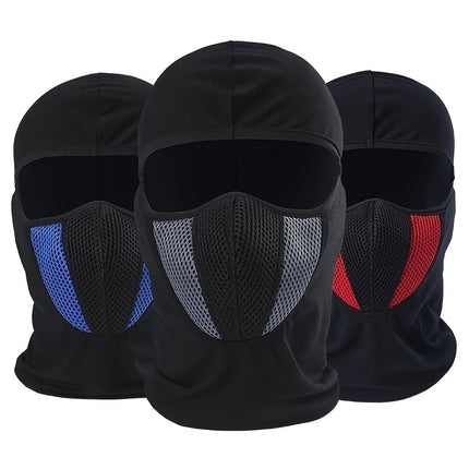 UV Protection Mesh Face Shield – For Cycling & Motorcycling