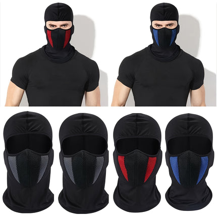 UV Protection Mesh Face Shield – For Cycling & Motorcycling