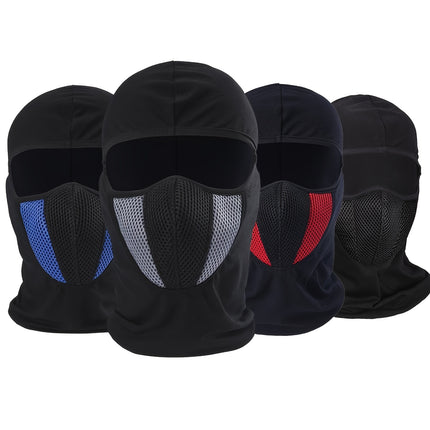 UV Protection Mesh Face Shield – For Cycling & Motorcycling