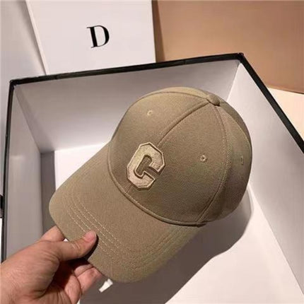Vintage Cotton Letter C Baseball Cap