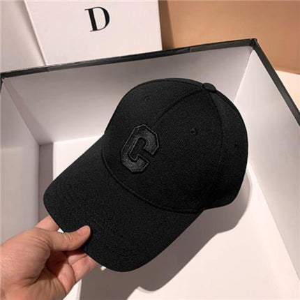 Vintage Cotton Letter C Baseball Cap