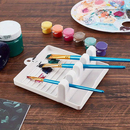 4-Slot Paint Brush Holder for Artists