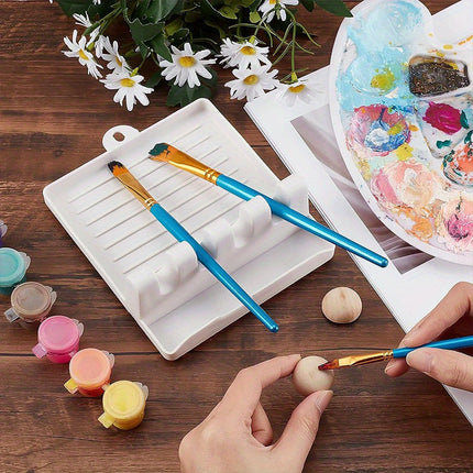 4-Slot Paint Brush Holder for Artists