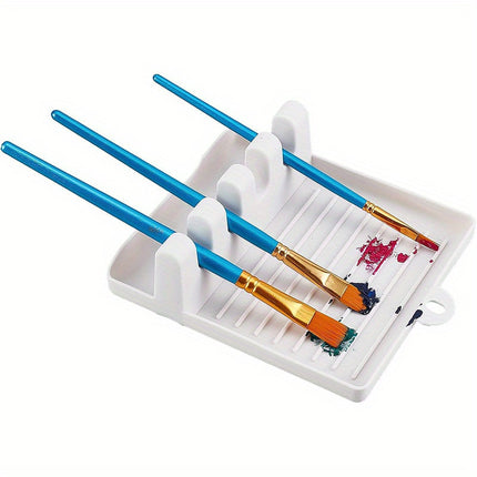 4-Slot Paint Brush Holder for Artists