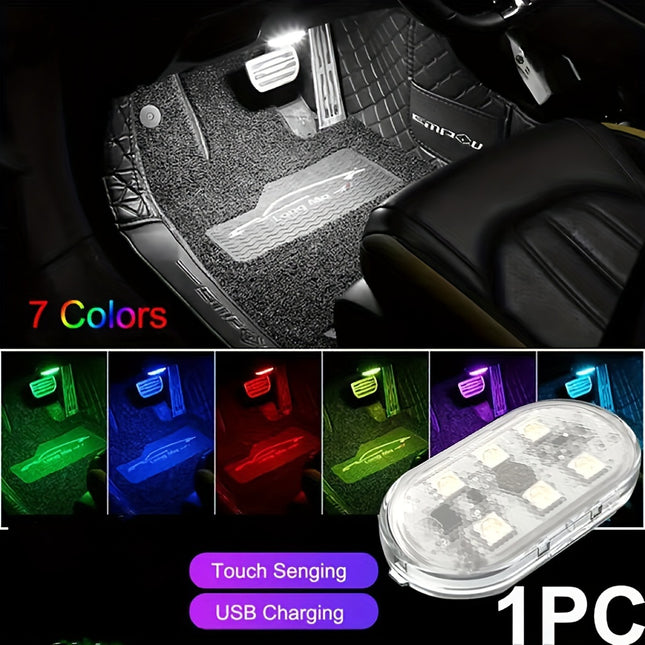 Rechargeable LED Car Touch Light – Brighten Your Ride