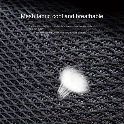 Universal PU Leather Car Neck Pillow – Breathable Comfort
