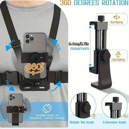 Versatile Outdoor Phone Mount for Cycling & Riding