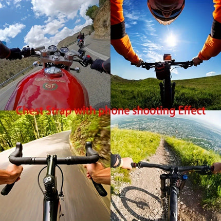 Versatile Outdoor Phone Mount for Cycling & Riding