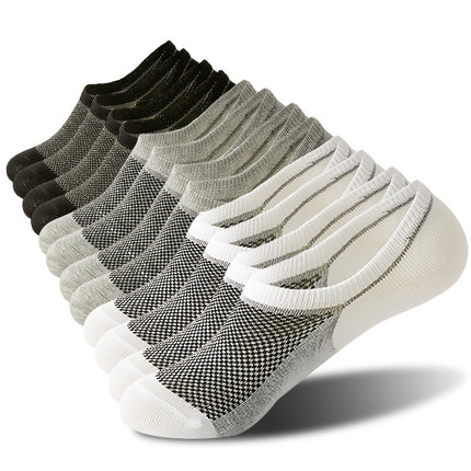 Men's Mesh No-Show Socks 6-Pack