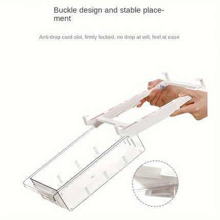 Transparent Refrigerator Hanging Storage Drawer Organizer