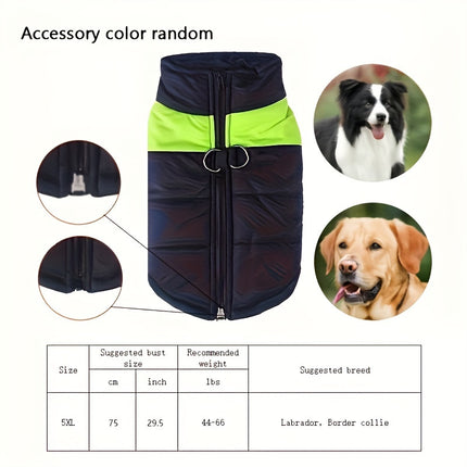 Waterproof Winter Pet Coat for All Breeds - Monti Bargains