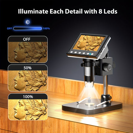 10.92cm Digital Microscope 1000X